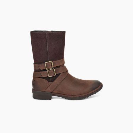 UGG Lorna Brown Boots for Women (MZOV53816)